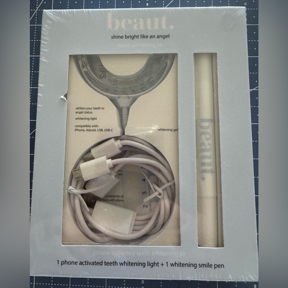 BEAUT. Complete Teeth whitening kit. Sealed!! BRAND NEW!